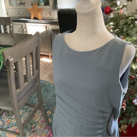 Ivanka Trump Asymmetrical Blue Dress - Picture 3 of 6